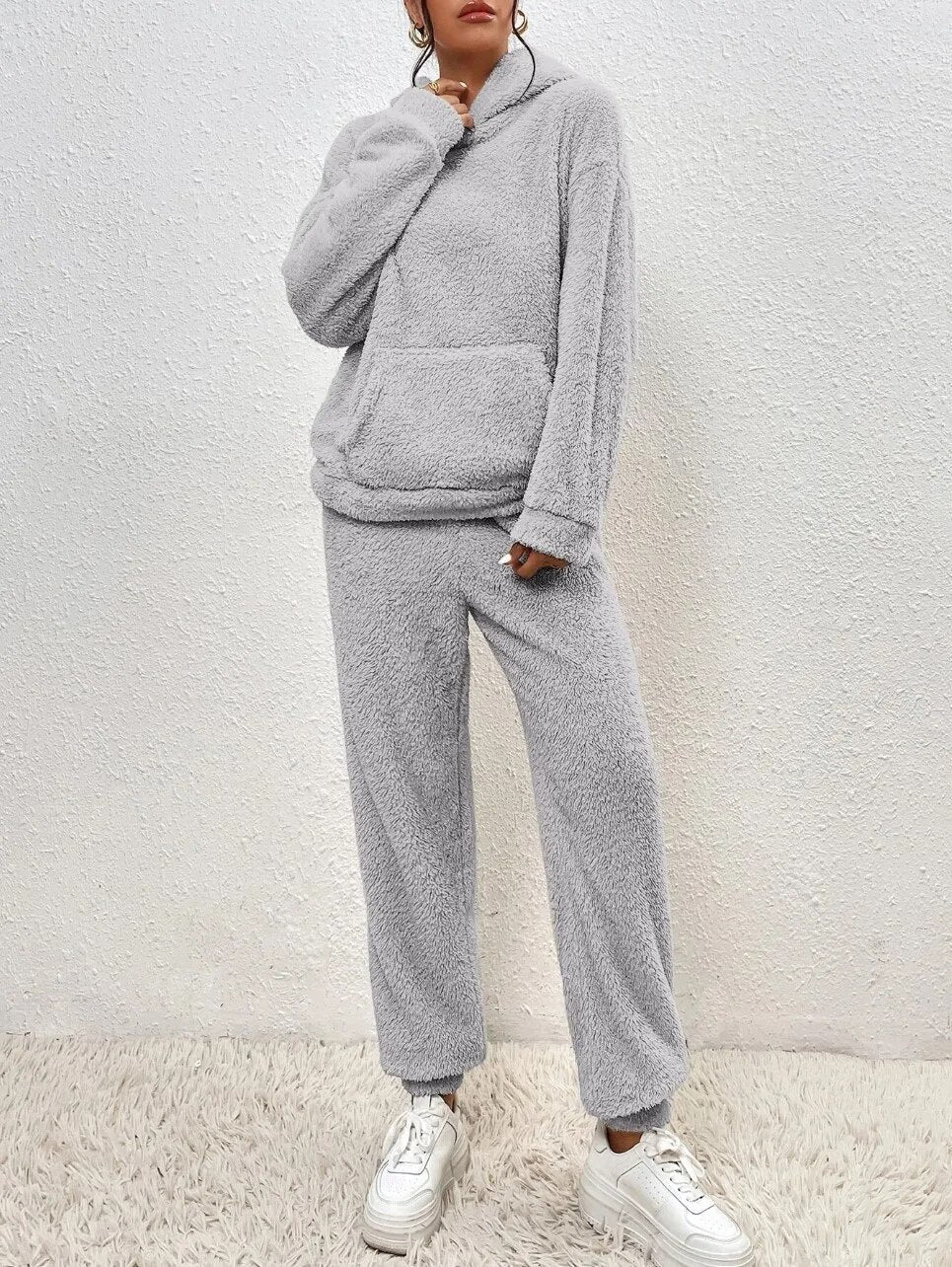 2-piece winter fleece set for women - Spania