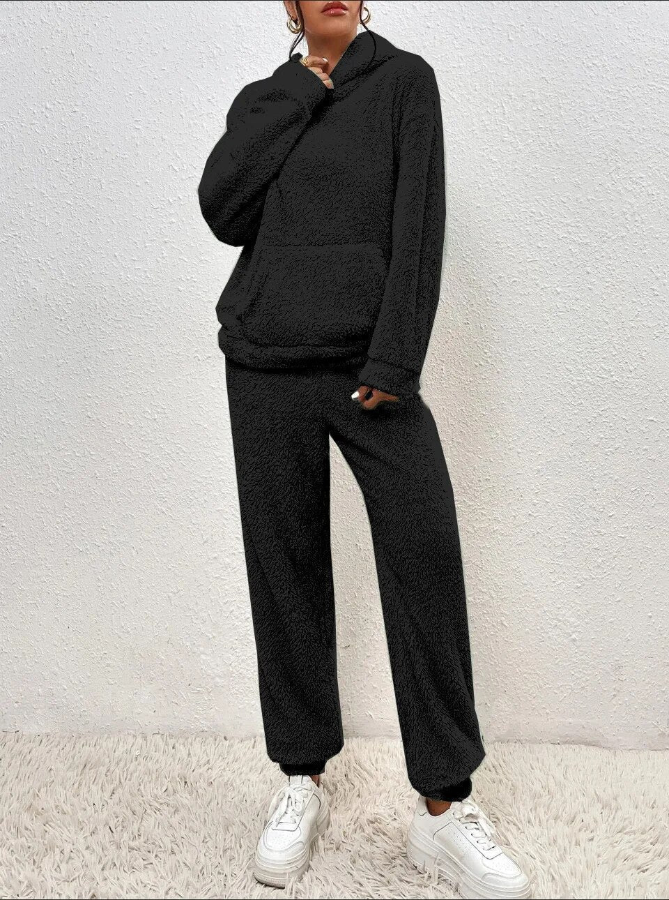 2-piece winter fleece set for women - Spania