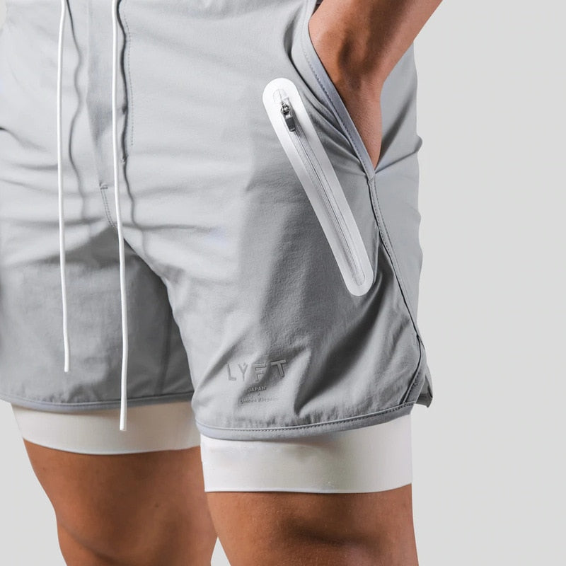 2-in-1 Sports Trousers for Men | Perfect for Any Workout