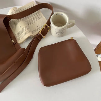Blanche | Elegante Leder-Damentasche – Stilvoll und praktisch