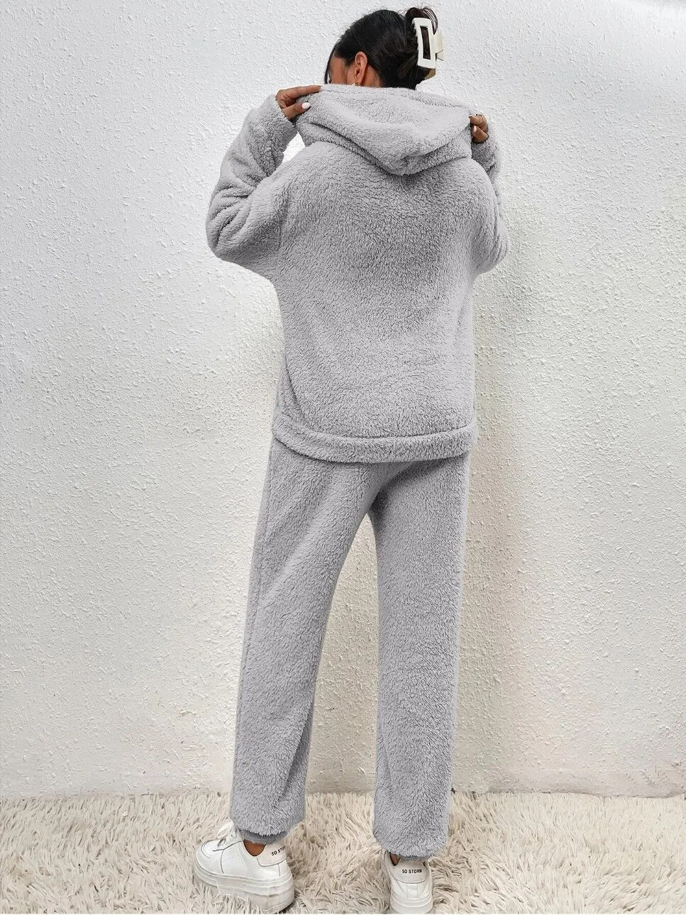 2-piece winter fleece set for women - Spania