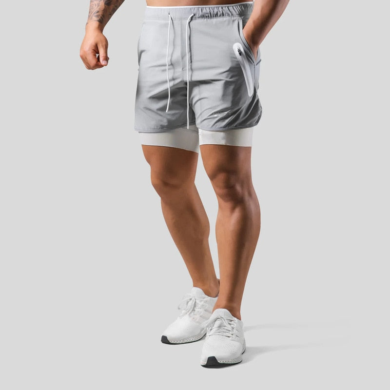 2-in-1 Sports Trousers for Men | Perfect for Any Workout