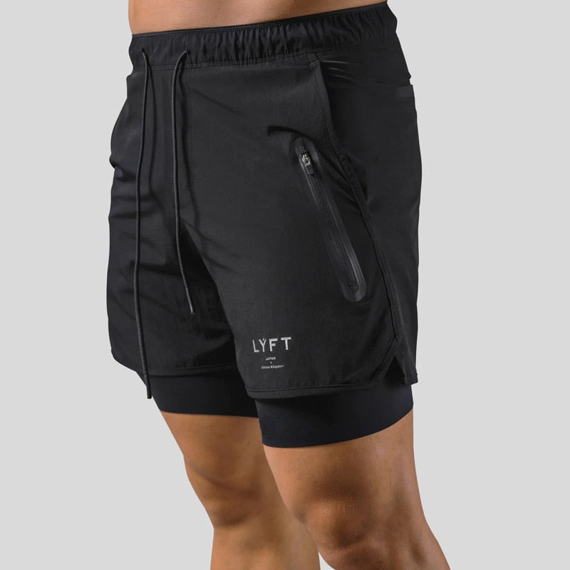 2-in-1 Sports Trousers for Men | Perfect for Any Workout