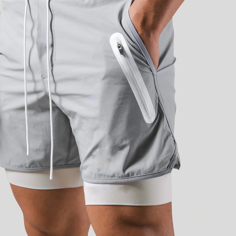 2-in-1 Sports Trousers for Men | Perfect for Any Workout