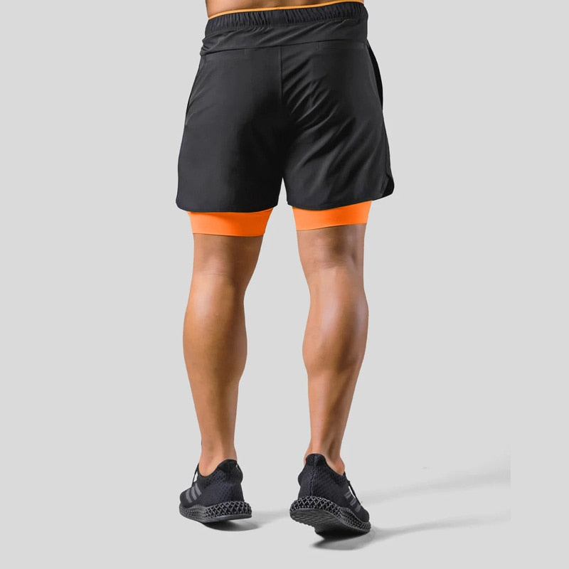 2-in-1 Sports Trousers for Men | Perfect for Any Workout
