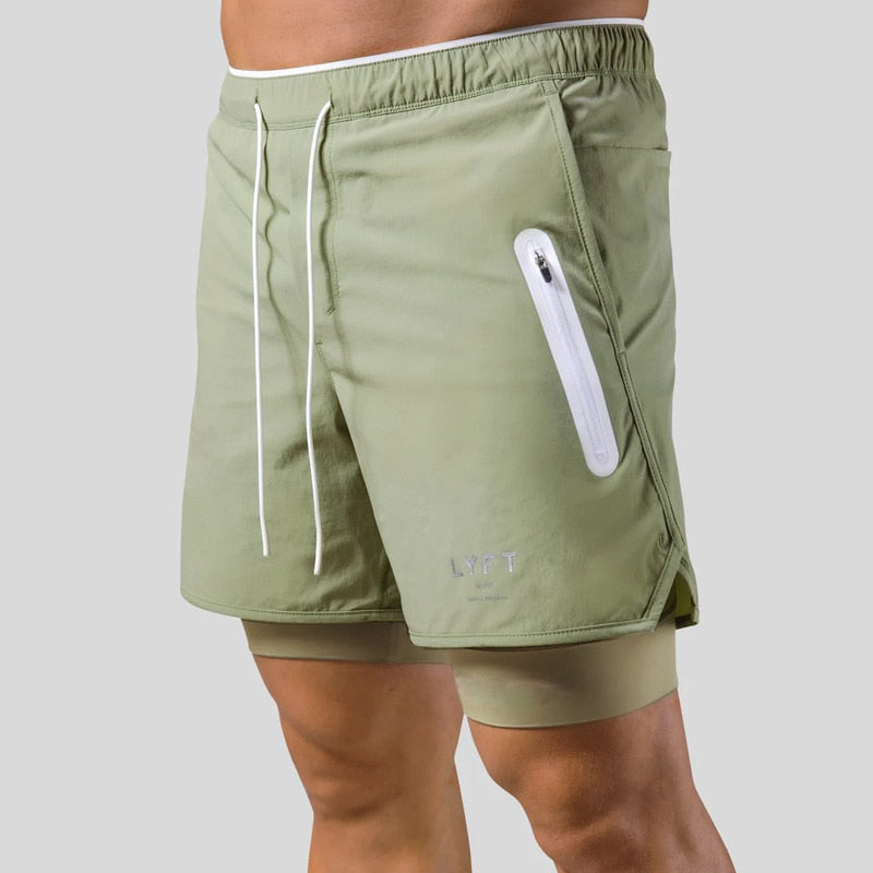 2-in-1 Sports Trousers for Men | Perfect for Any Workout