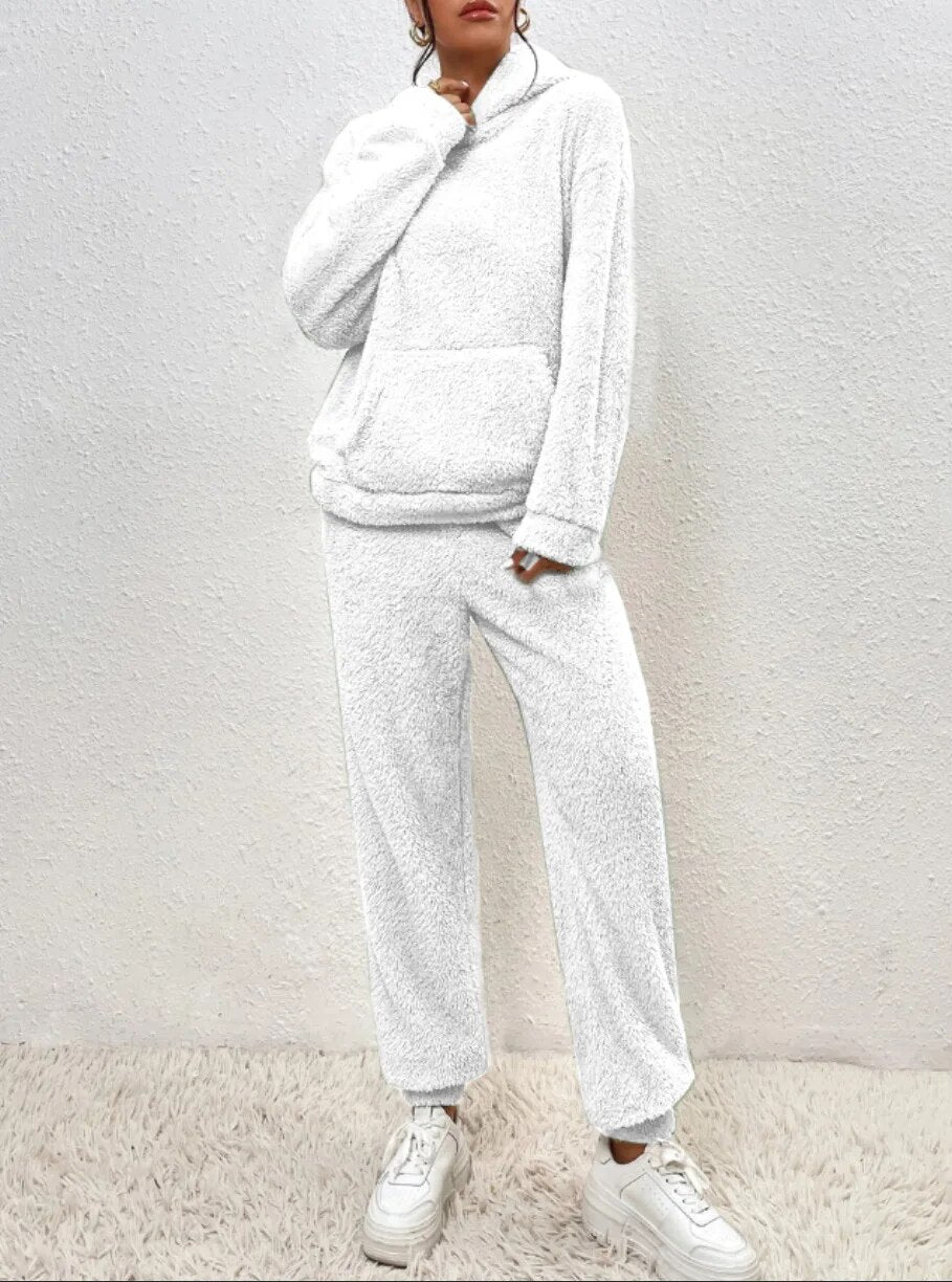 2-piece winter fleece set for women - Spania