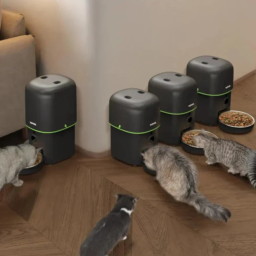 PapaPet – Smart automatisk kattefôrer med kamera