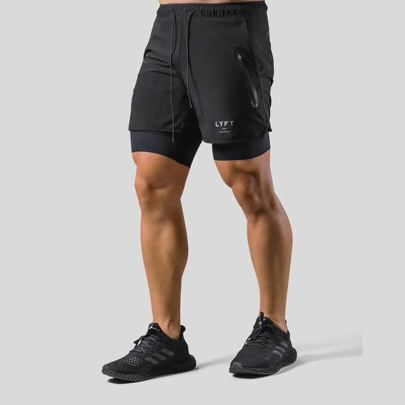 2-in-1 Sports Trousers for Men | Perfect for Any Workout