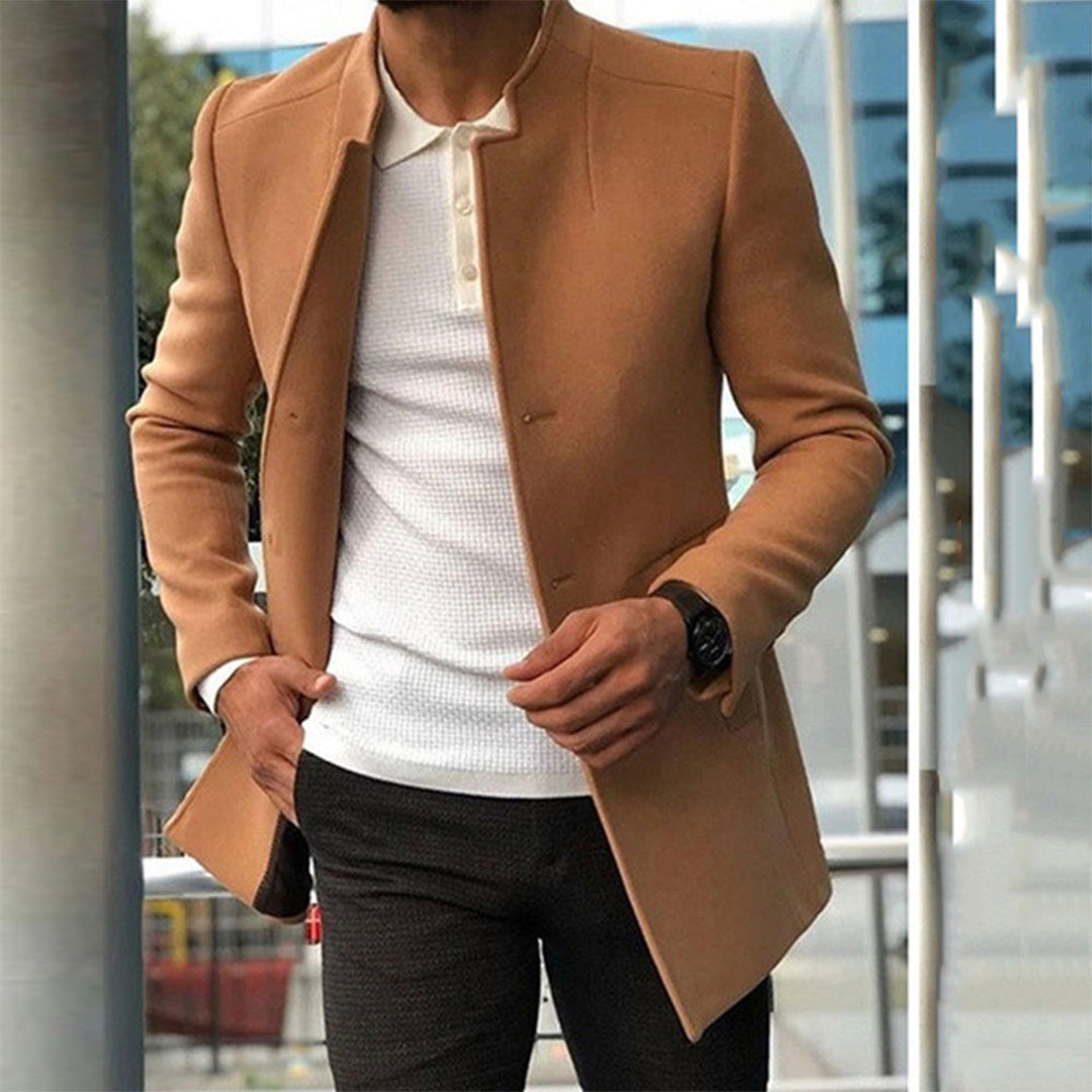 Manteau pour homme - Avec boutons - Idéal pour le printemps