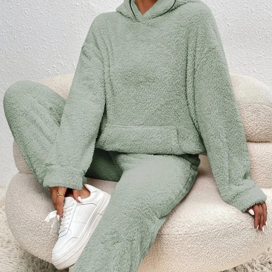 2-piece winter fleece set for women - Spania