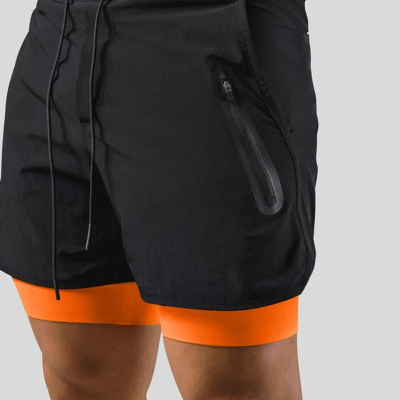 2-in-1 Sports Trousers for Men | Perfect for Any Workout