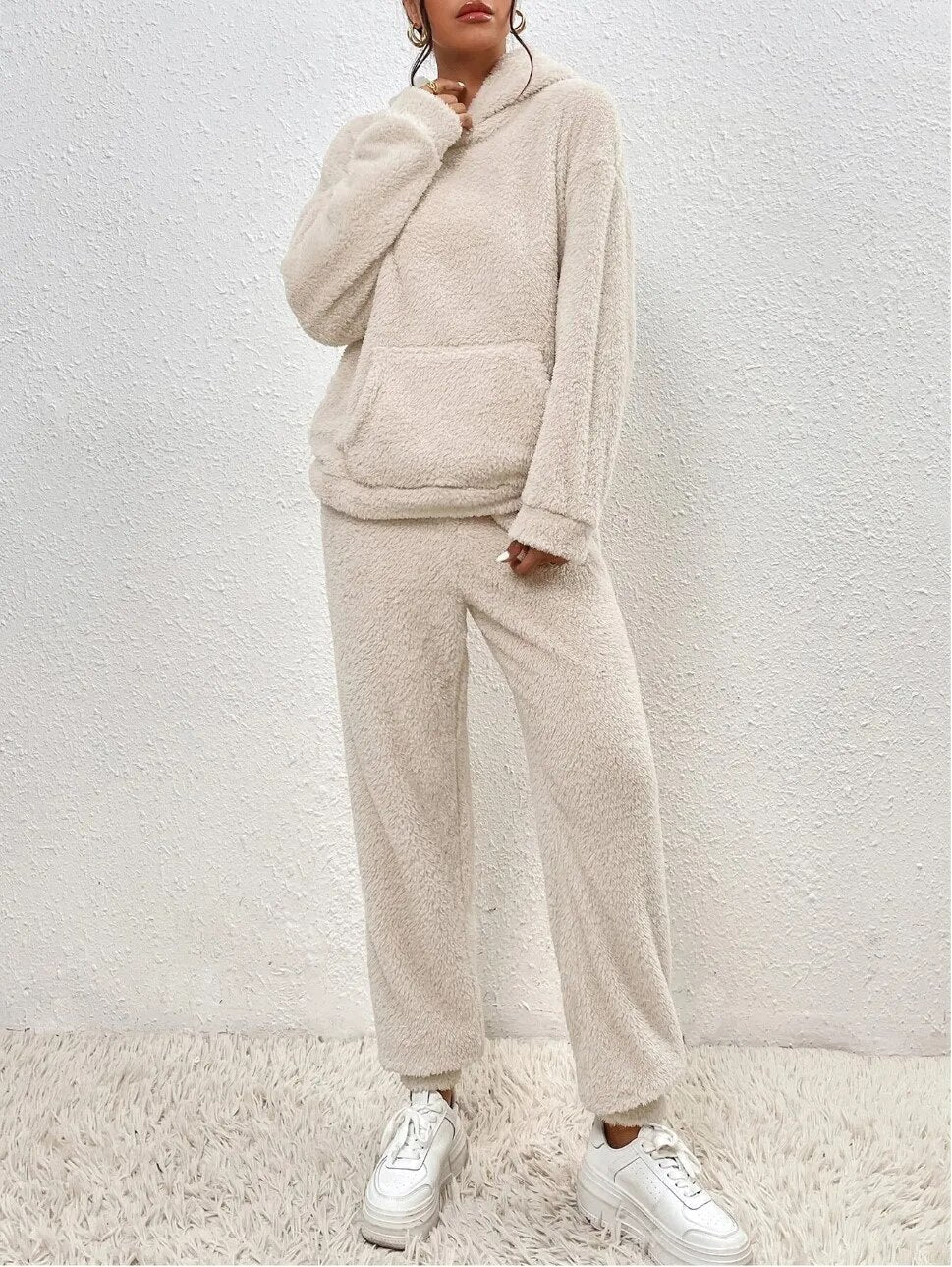 2-piece winter fleece set for women - Spania
