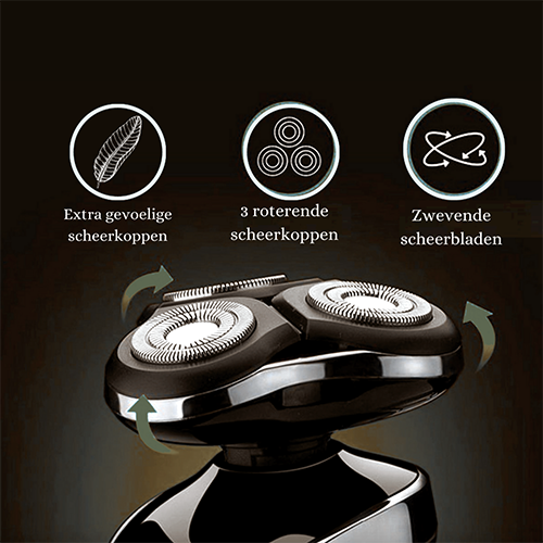 Rasoir rechargeable pour usage humide et sec