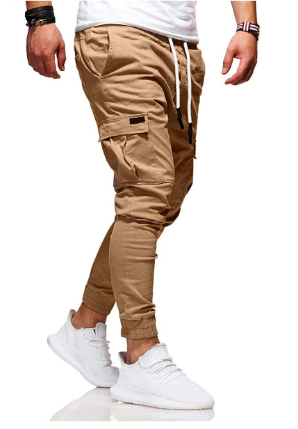 Pantalon cargo pour homme avec taille élastique - Hayes