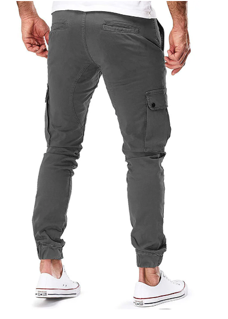 Pantalon cargo pour homme avec taille élastique - Hayes