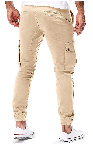 Pantalon cargo pour homme avec taille élastique - Hayes