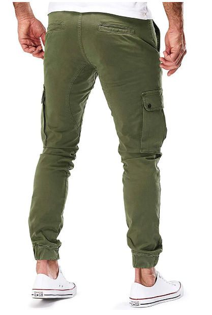 Pantalon cargo pour homme avec taille élastique - Hayes