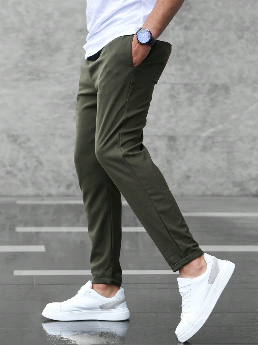 Pantalons extensibles modernes pour hommes – Confort et style