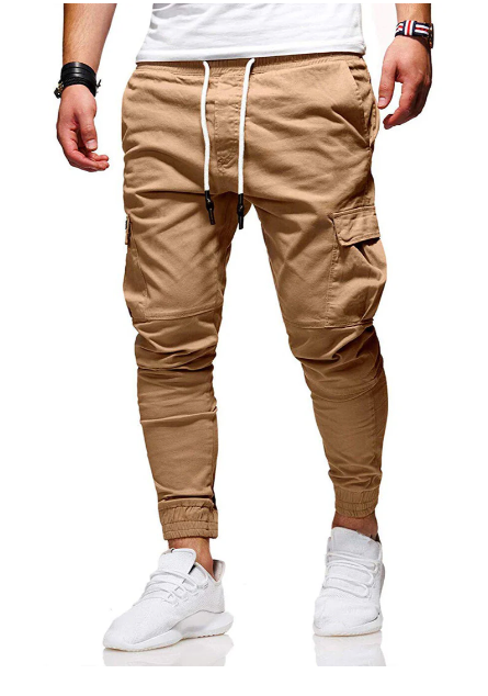 Pantalon cargo pour homme avec taille élastique - Hayes