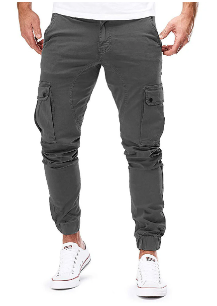 Pantalon cargo pour homme avec taille élastique - Hayes
