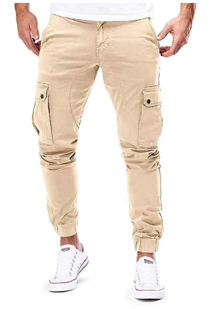 Pantalon cargo pour homme avec taille élastique - Hayes