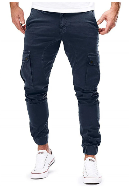Pantalon cargo pour homme avec taille élastique - Hayes
