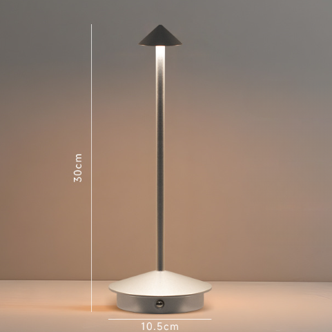 Nordisk design LED stearinlys bordlampe - vandtæt dæmpbar