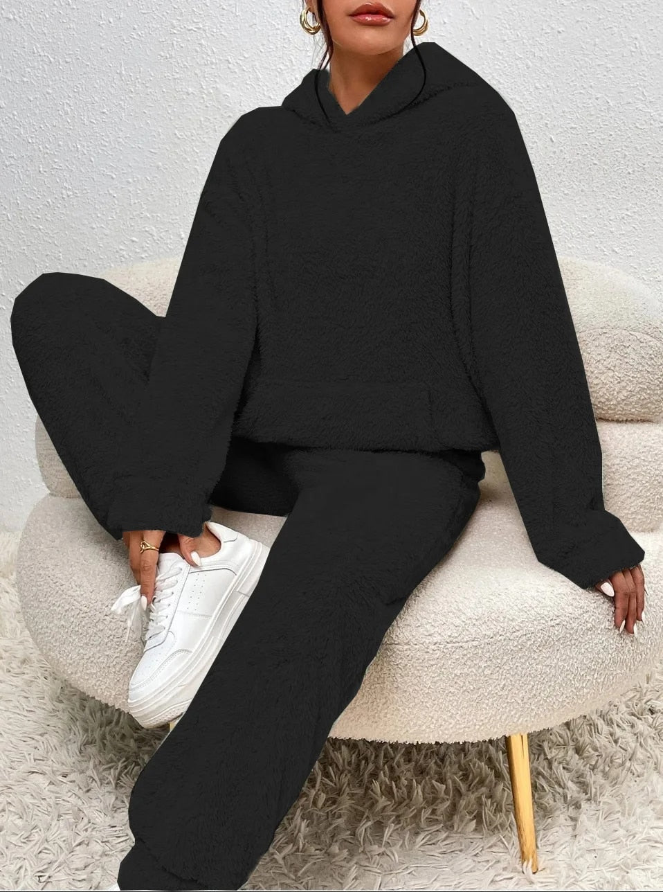 2-piece winter fleece set for women - Spania