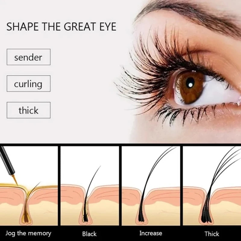 Naturlige øyevipper | Opptil 75 % lengre og fyldigere vipper!