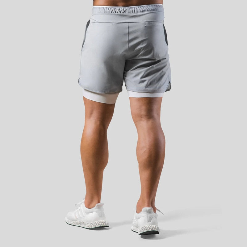 2-in-1 Sports Trousers for Men | Perfect for Any Workout