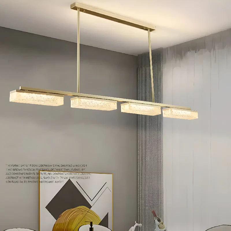 RivaLuxe - Luxe Black Geometric Pendant Light