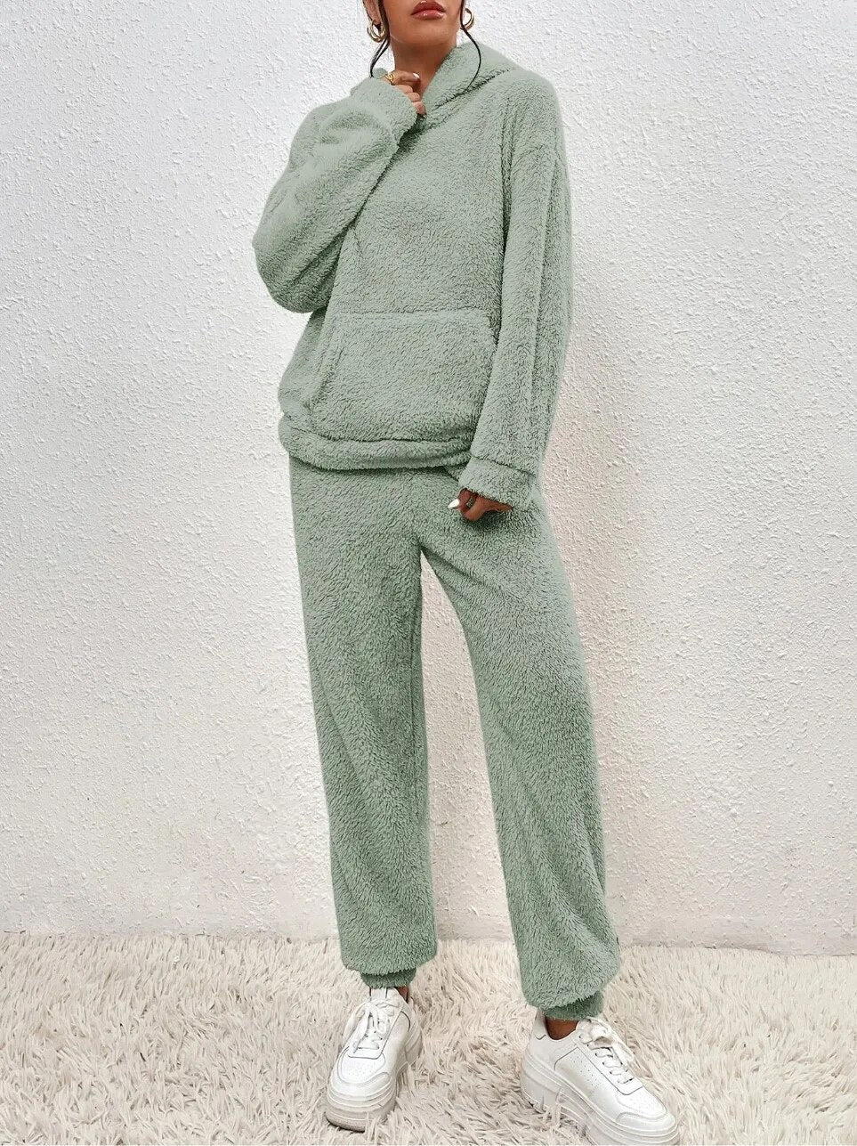 2-piece winter fleece set for women - Spania