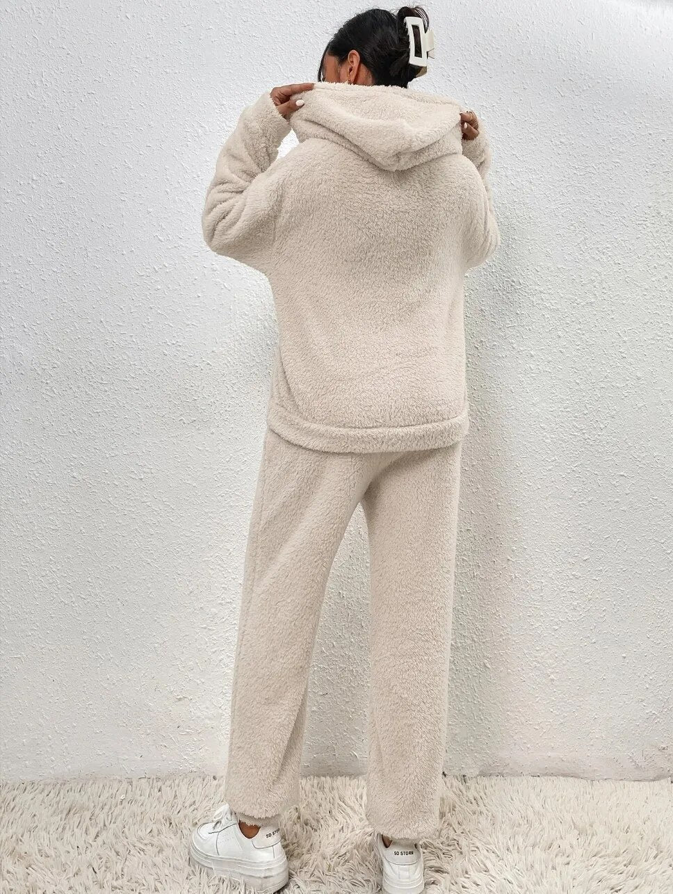 2-piece winter fleece set for women - Spania