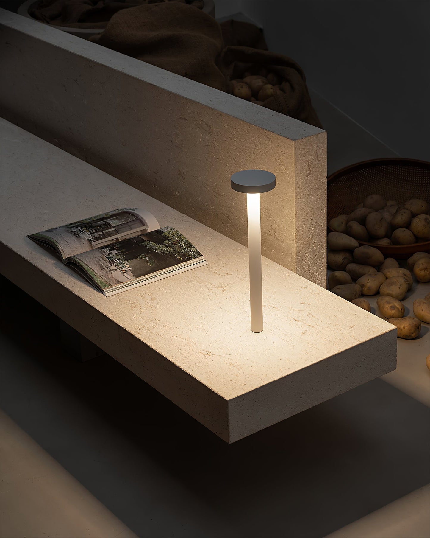 LumoMag - Portable Table Lamp with Magnetic Base