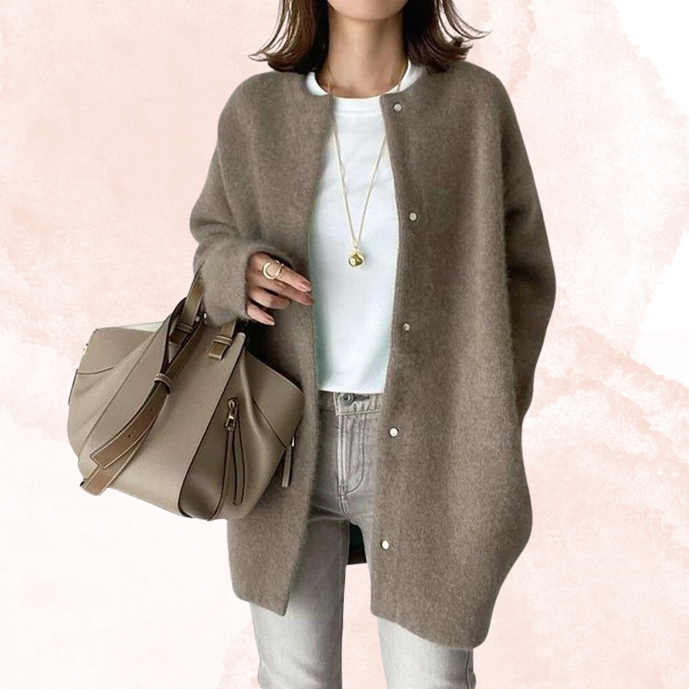 Oversized Kvinders Gilet - Kathy