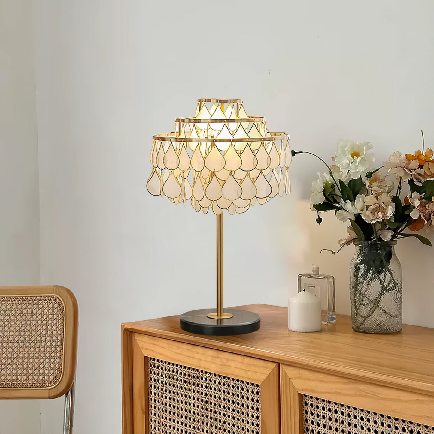 VivantShellAura - Bordlampe