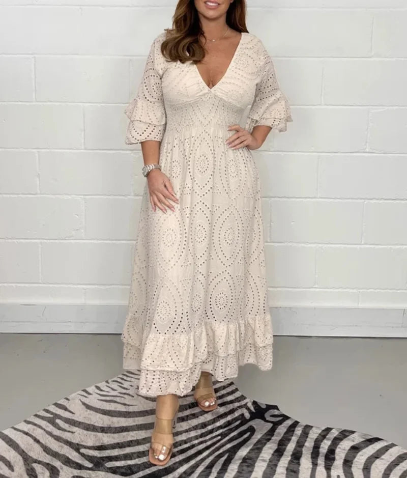 Belle longue robe d'été - Frederique