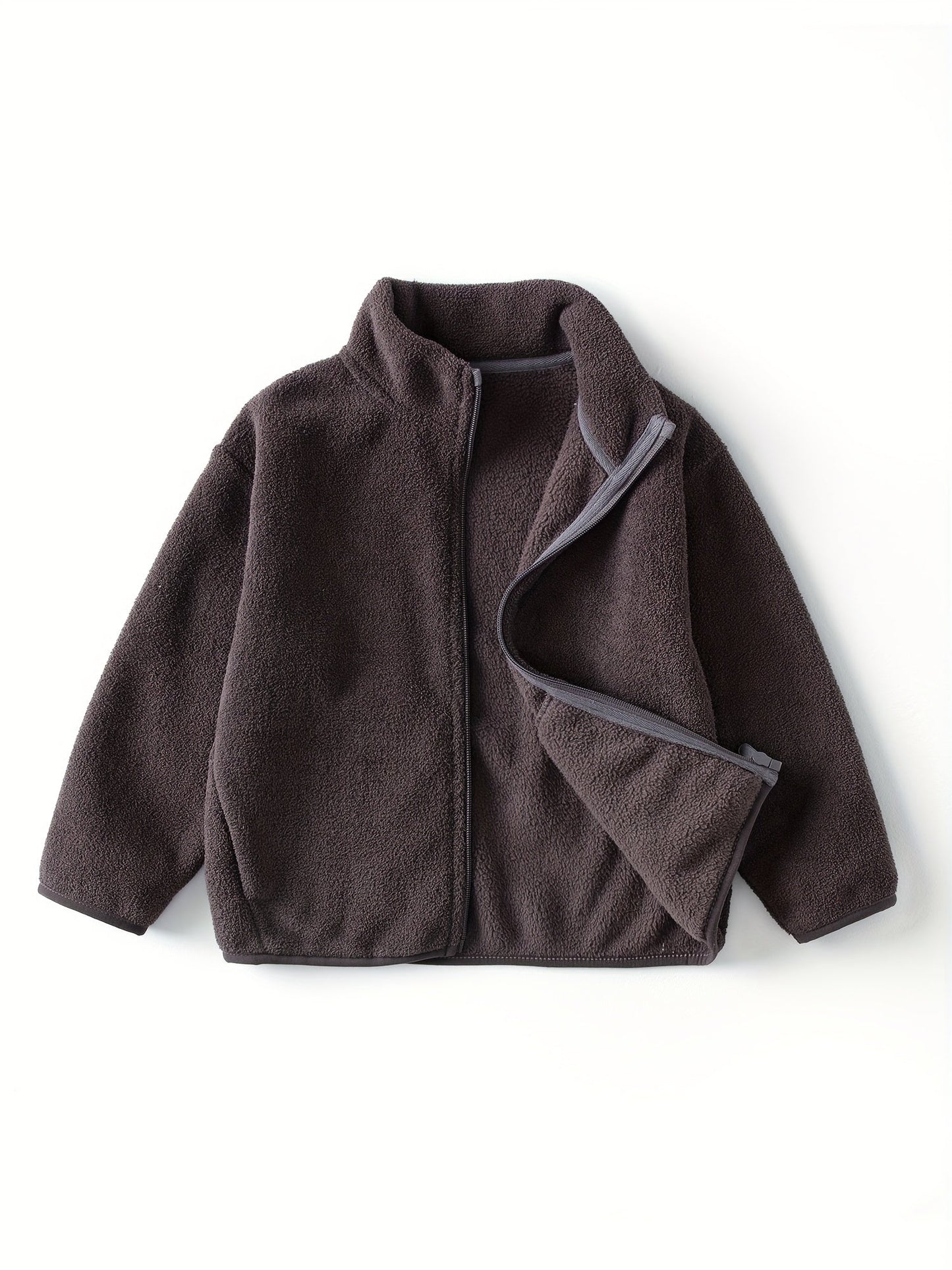 Veste polaire pour enfants en couleur unie - Fenley