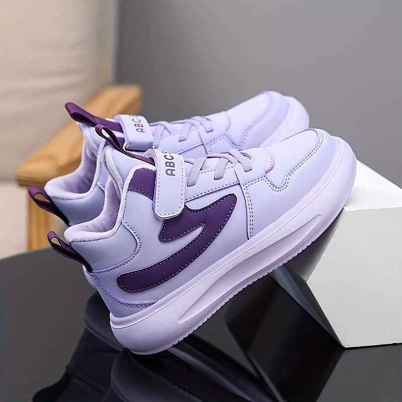 Moderne, komfortable lave sneakers med fleecefor til drenge - Jack