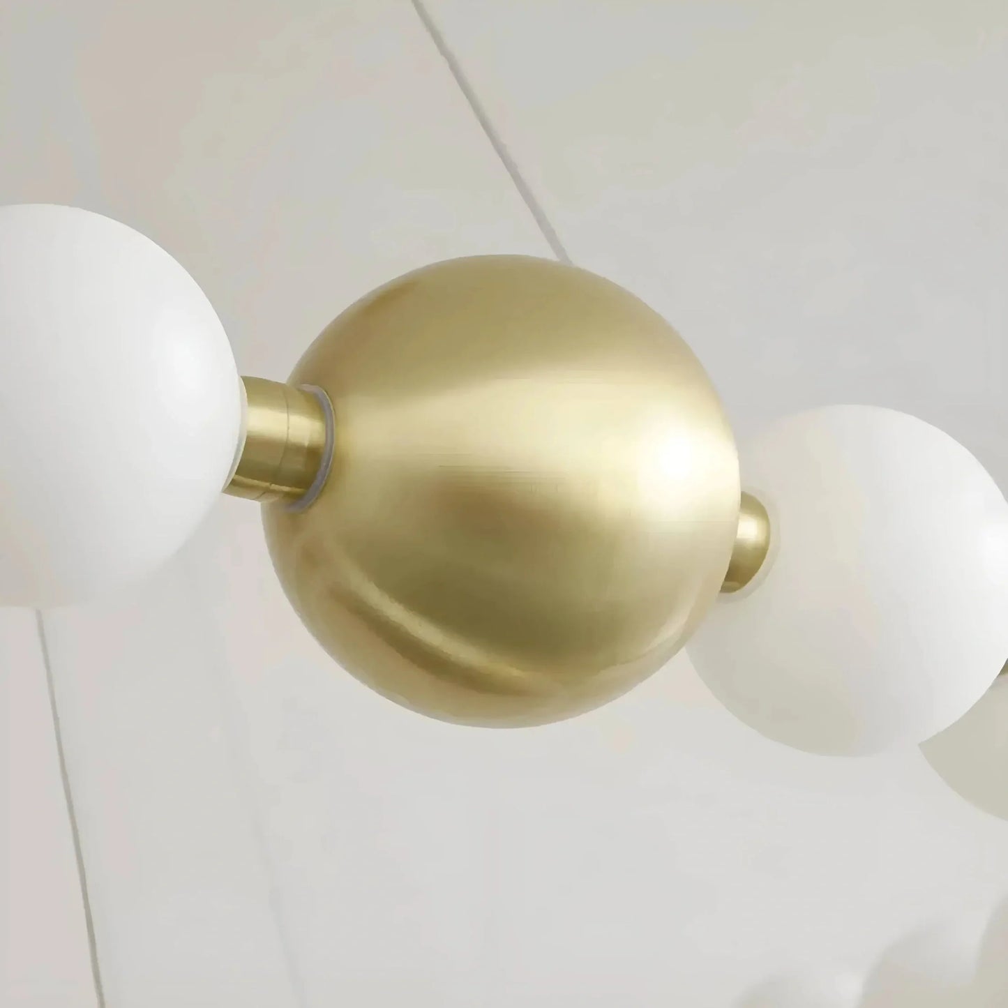EleganceOrb - Stylish Pearl-shaped Chandelier