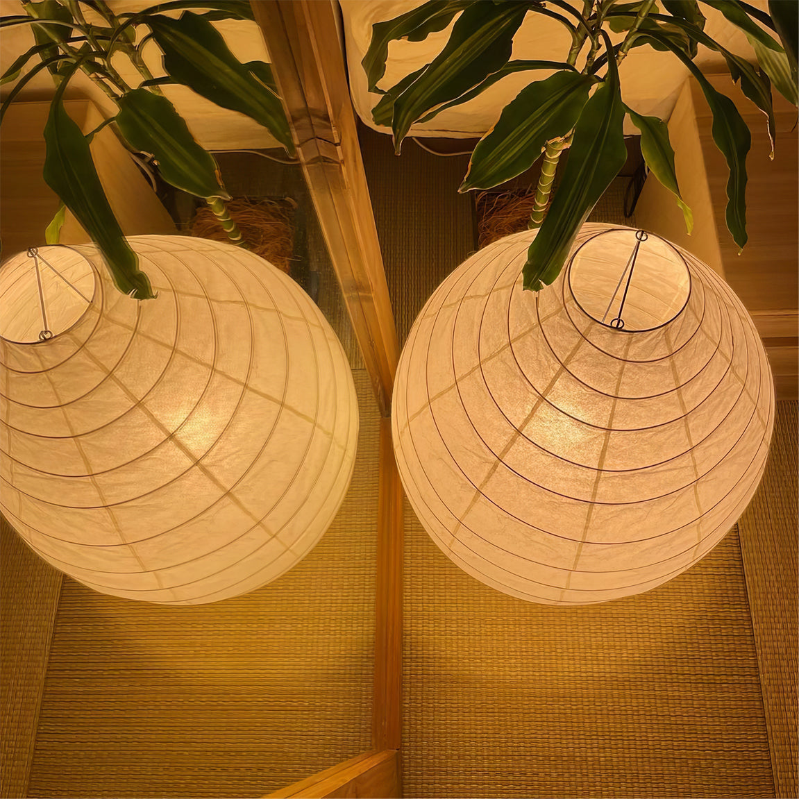 LichtVouw - Moderne Washi Bordlampe