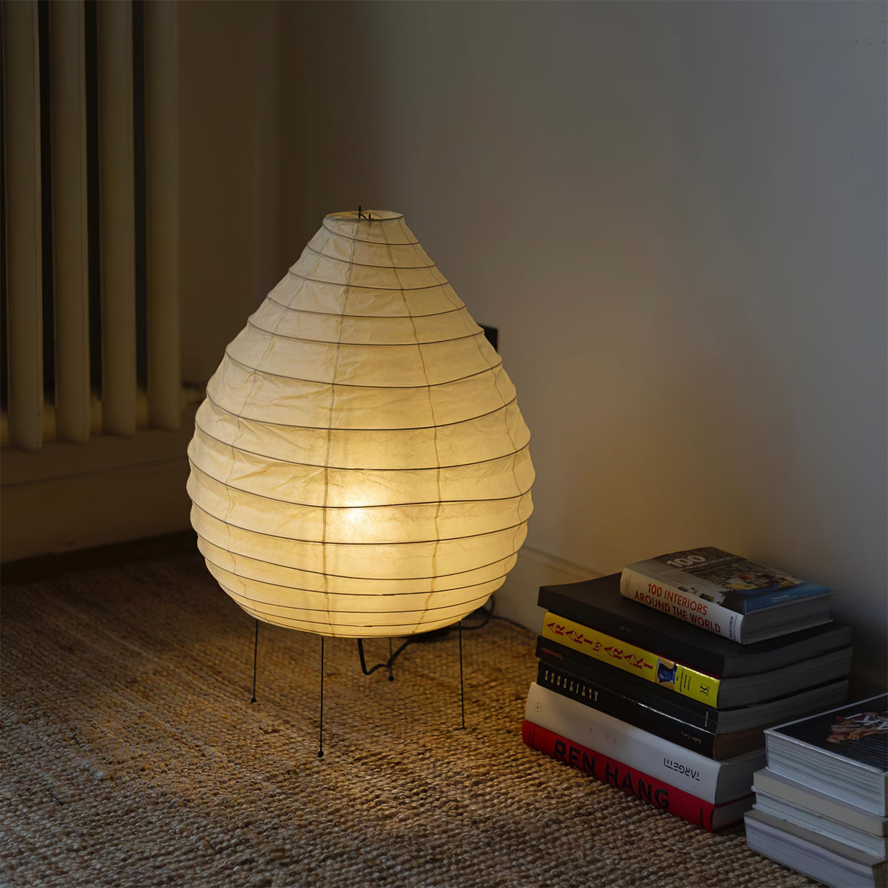 LichtVouw - Moderne Washi Bordlampe