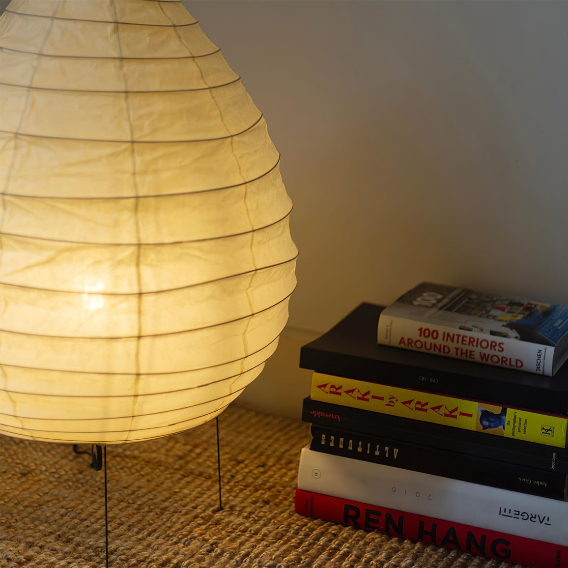 LichtVouw - Moderne Washi Bordlampe