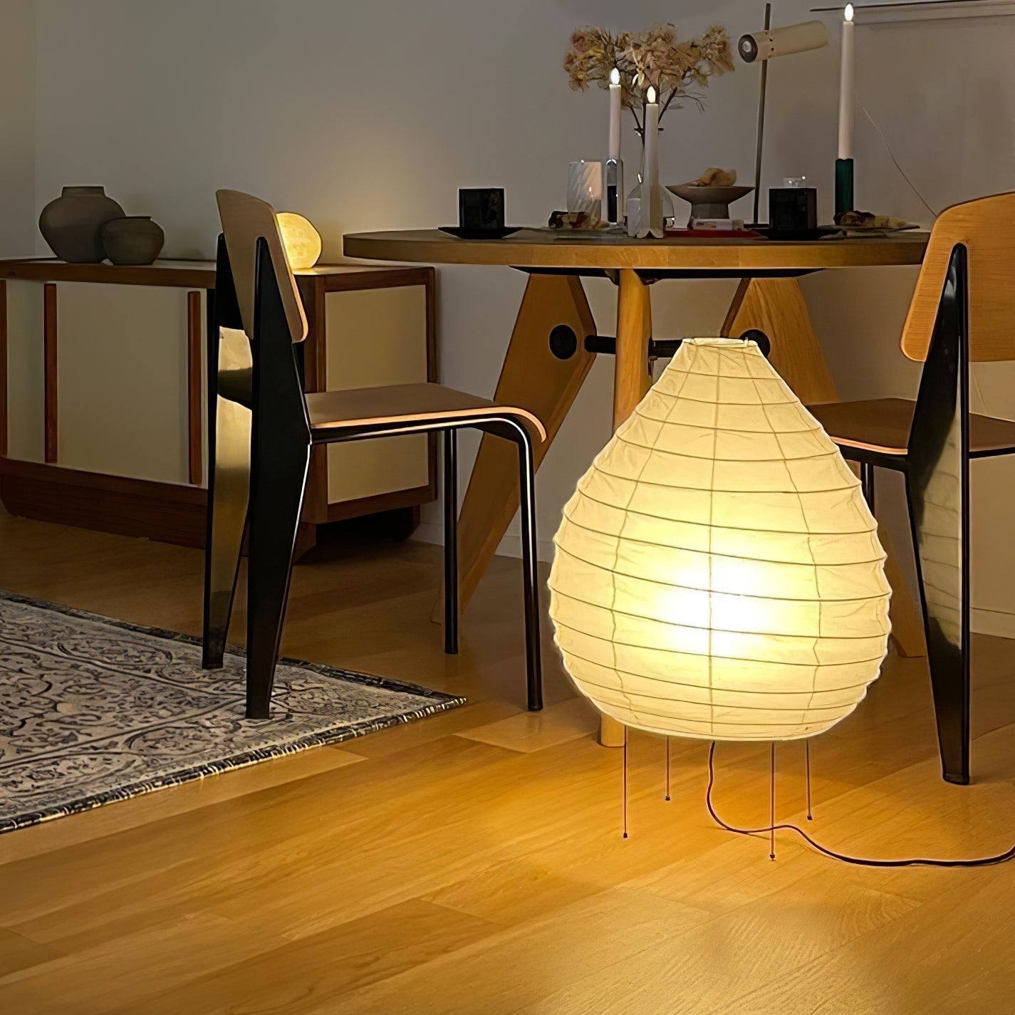 LichtVouw - Moderne Washi Bordlampe