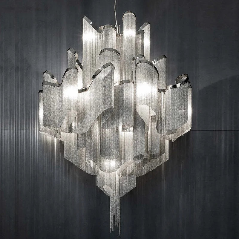 AluPendant - Kæde Design Lampe
