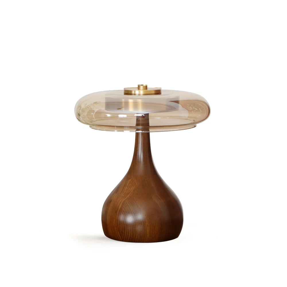 WoodLuxe - Lampe de table design avec LED réglable