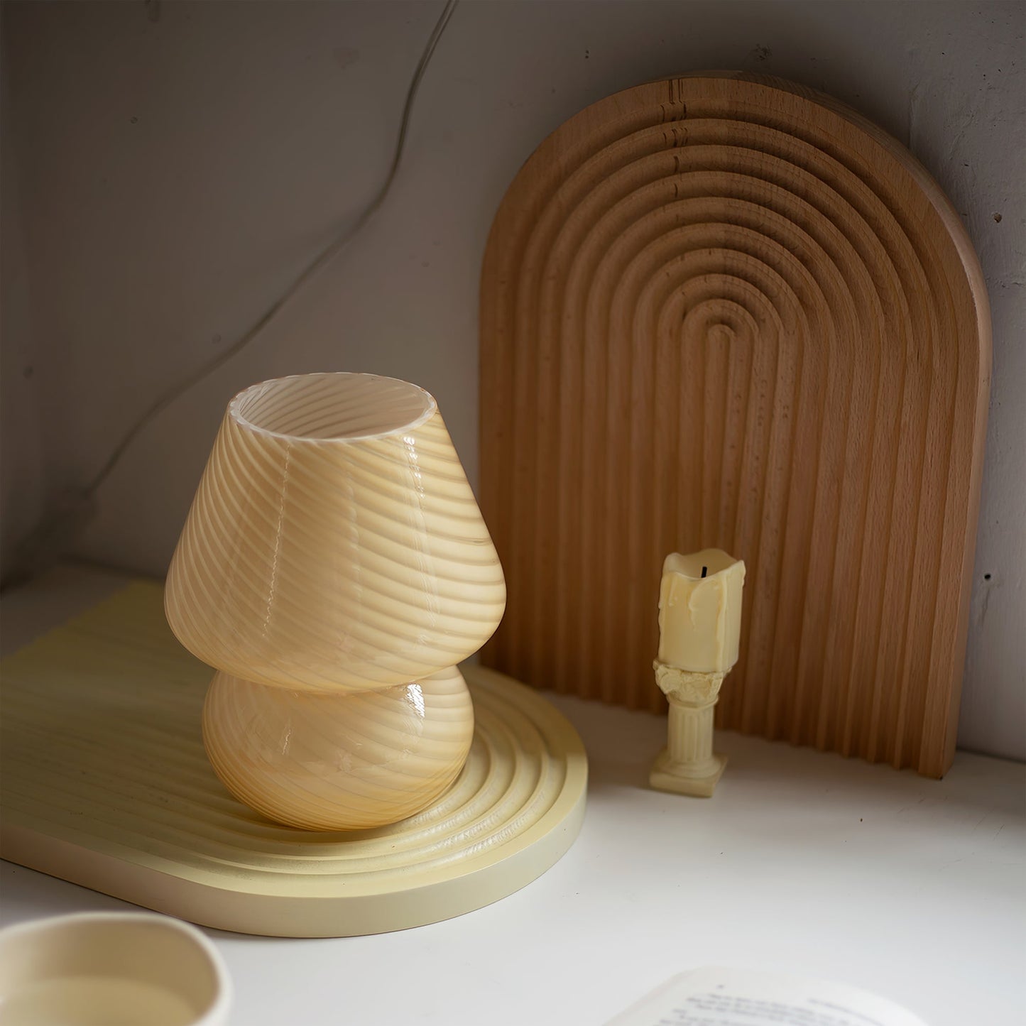 CrystalAnsel - Bordlampe