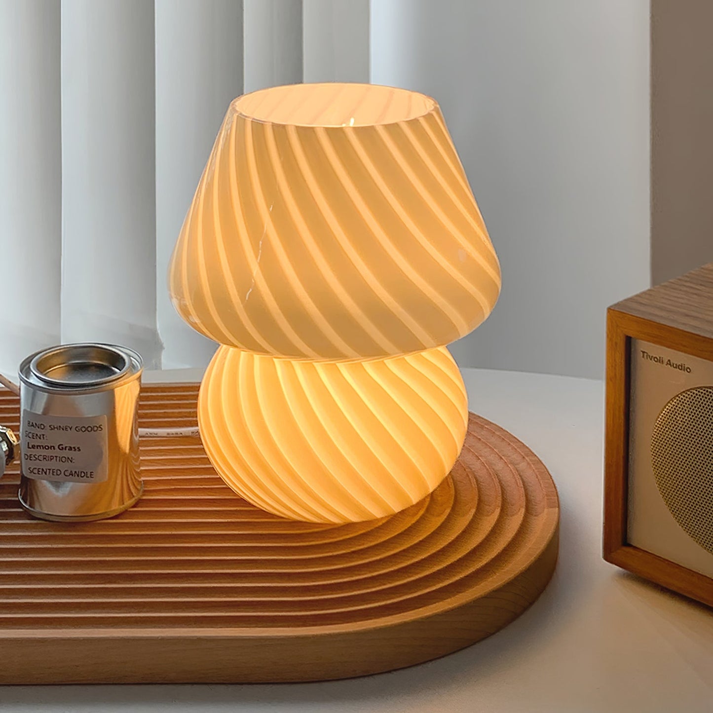 CrystalAnsel - Bordlampe