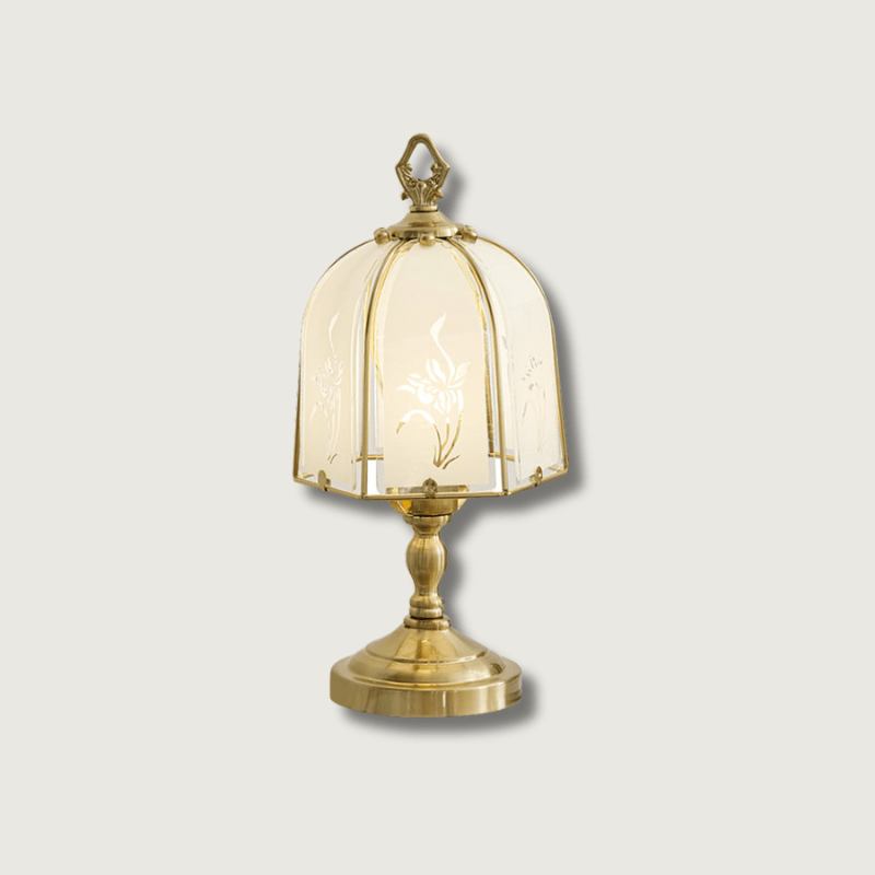 OrchidRadiance - Glass Table Lamp